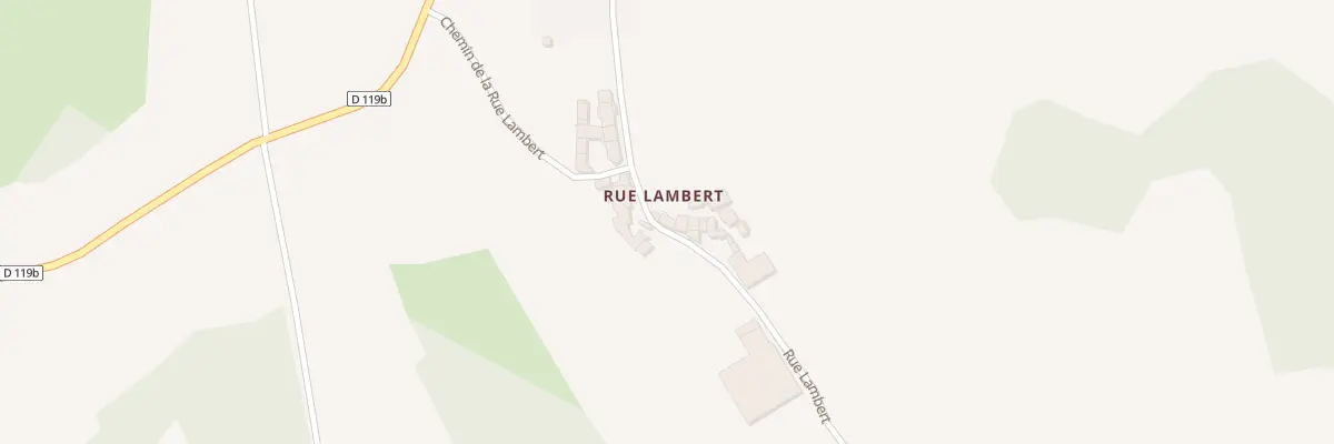 Plan du 5042 Rue Lambert à Benoisey