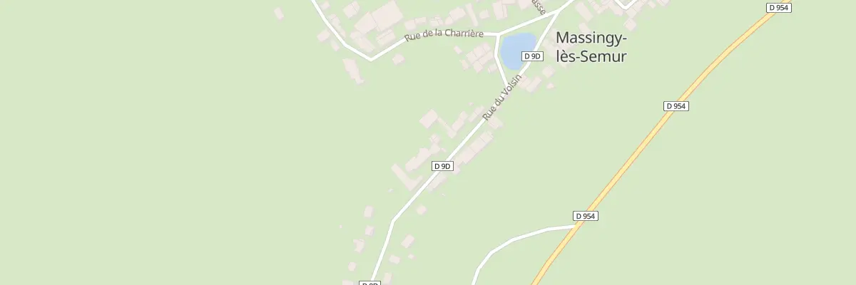 Plan du 10 Rue du Voisin à Massingy-lès-Semur