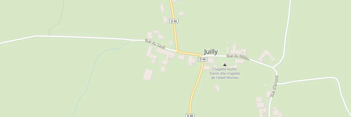 Plan du 5023 Village de Juilly à Juilly