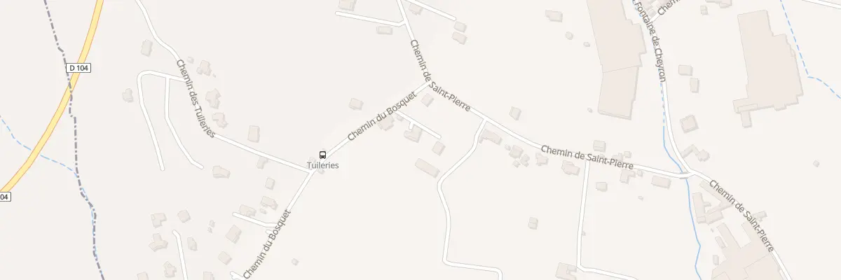Plan du 3A Che du Bosquet à Aubenas