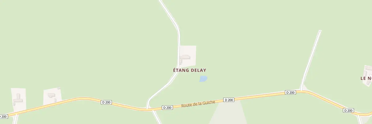 Plan du 5111 L’Etang Delay à Mornay