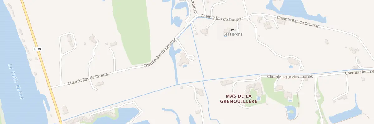 Plan du 1101 Che Bas de Dromar à Saintes-Maries-de-la-Mer