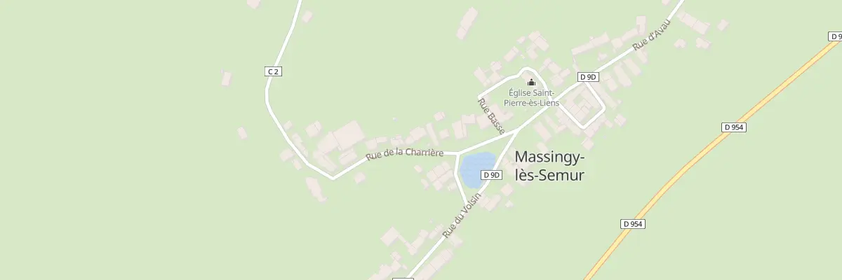 Plan du 4 Rue de la Charrière à Massingy-lès-Semur