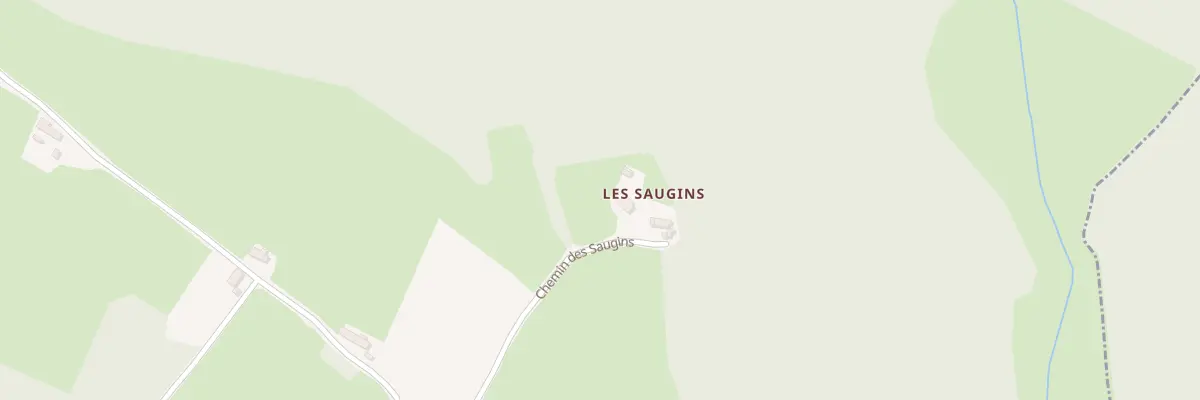 Plan du 5130 Les Saugins à Mornay