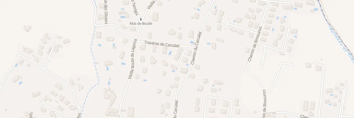 Plan du 6616 Che de Carcalet à Vallon-Pont-d’Arc