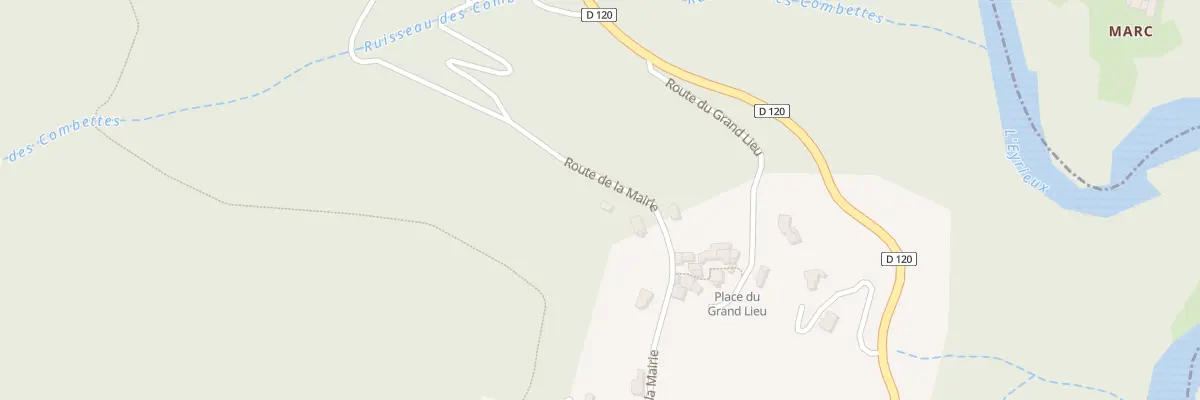 Plan du 140 Rte de la Mairie à Jaunac