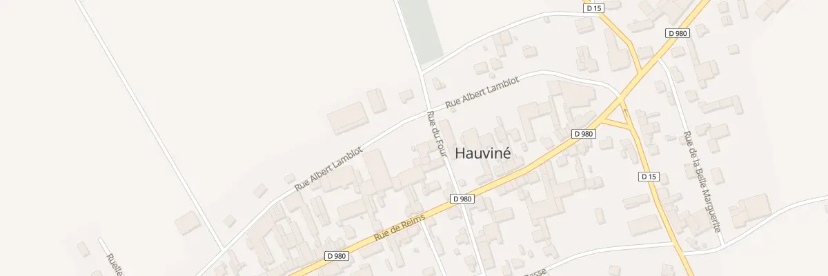Plan du 4B Rue du Four à Hauviné