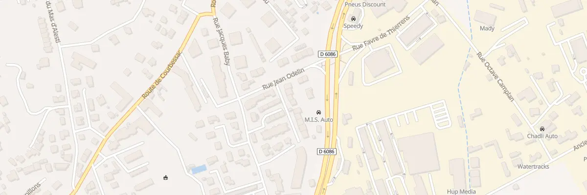 Plan du 144 Rue Jean Odelin à Nîmes
