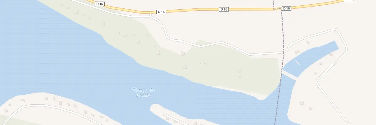 Plan du 25 Etang de Bailly à Villedieu