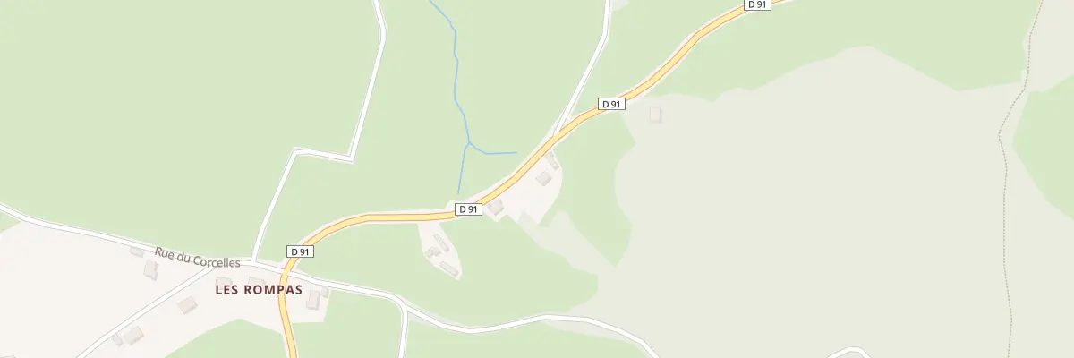 Plan du 1199 Rte des Moulins à Saint-Romain-sous-Gourdon