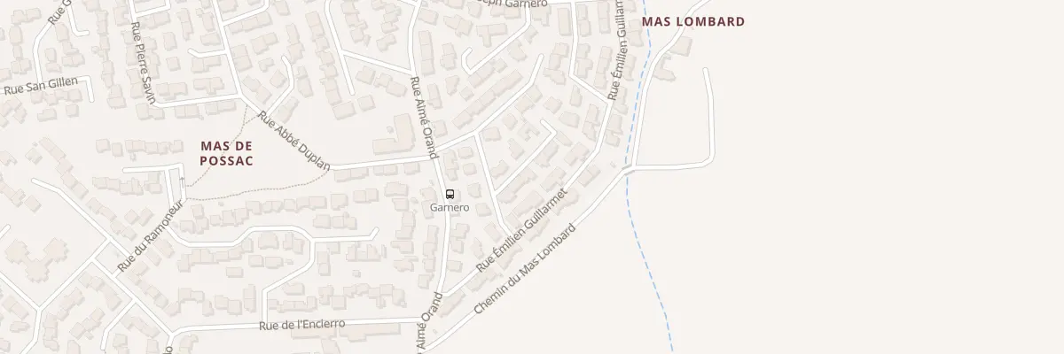 Plan du 36 Rue Léon Guin à Nîmes