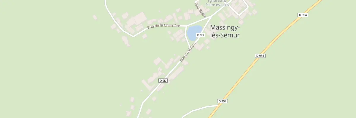 Plan du 2 Rue du Voisin à Massingy-lès-Semur