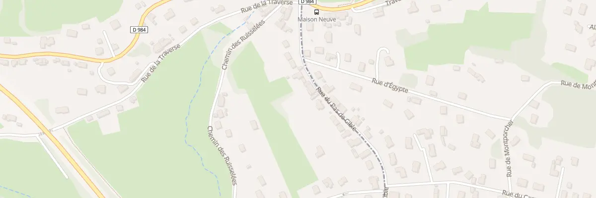 Plan du 14 Rue du Pas de Cible à Montcenis