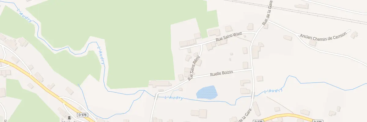 Plan du 9 Rue Saint Remi à Logny-Bogny
