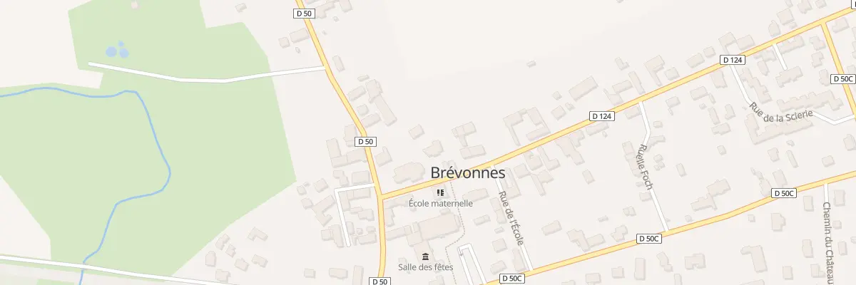 Plan du 1 Rue du Tremblet à Brévonnes