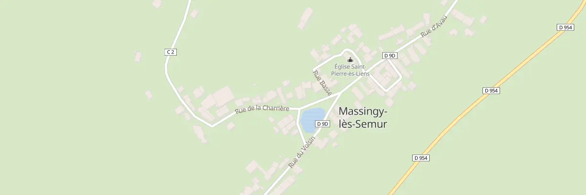 Plan du 18 Pl de la Mare à Massingy-lès-Semur