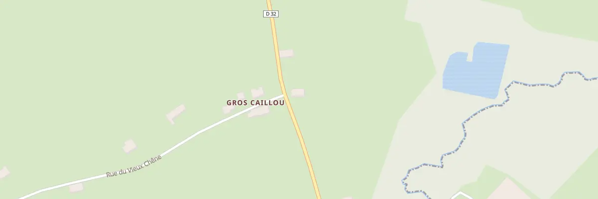 Plan du 35 Rte de Gros Caillou à Regniowez