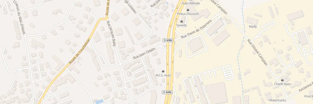 Plan du 276 Rue Jean Odelin à Nîmes