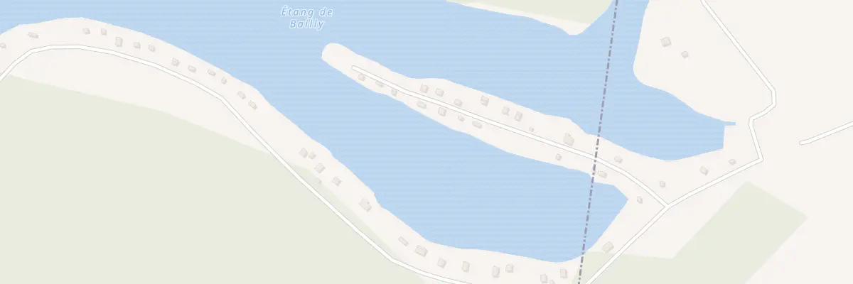 Plan du 77 Etang de Bailly à Villedieu
