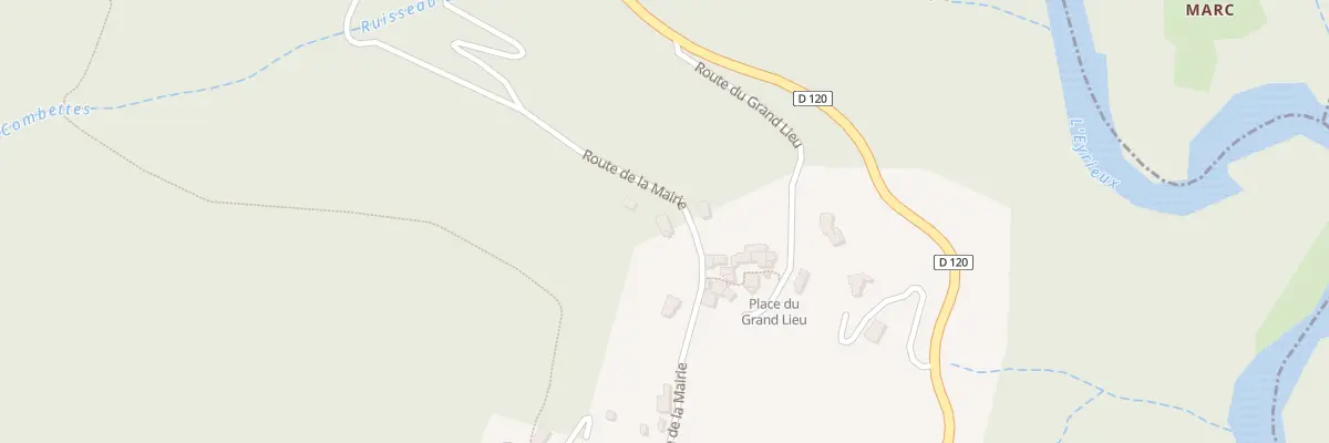 Plan du 5010A Le Grand Lieu à Jaunac