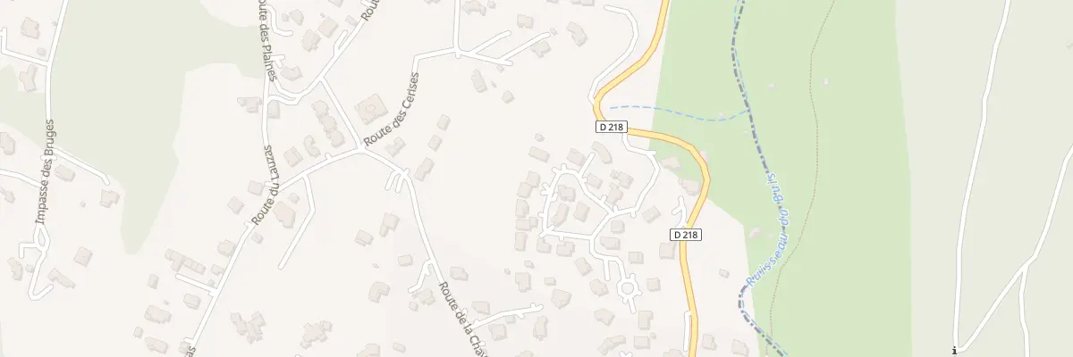 Plan du 16 Rte du Clos des Chênes à Ucel