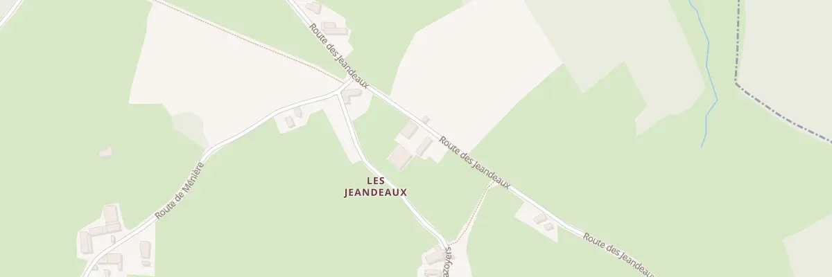 Plan du 5014 Les Jeandeaux à Mornay