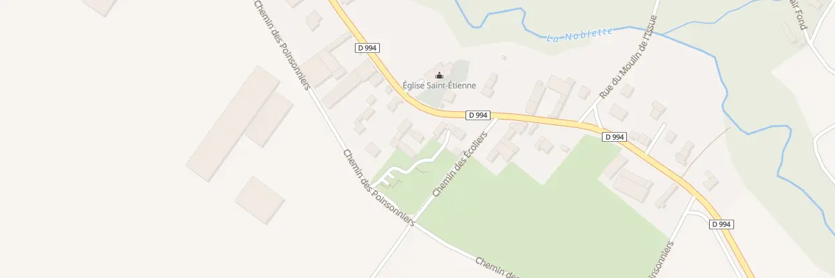 Plan du 17 Gr Grande Rue de la Noblette à Vadenay