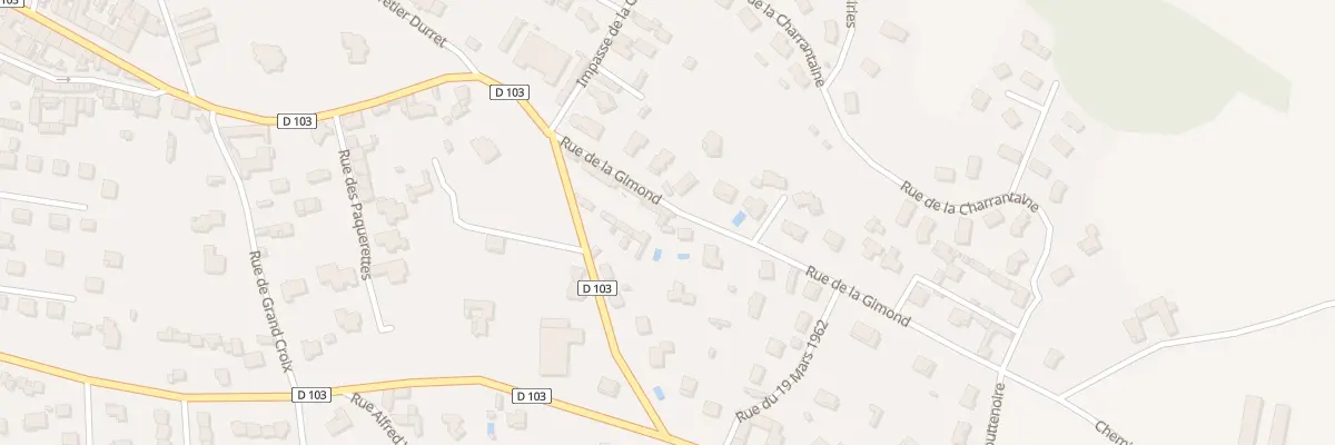 Plan du 14 Rue de la Gimond à Chazelles-sur-Lyon