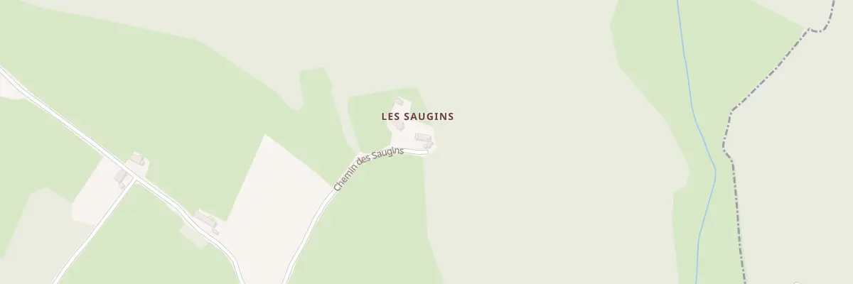 Plan du 5009 Les Saugins à Mornay