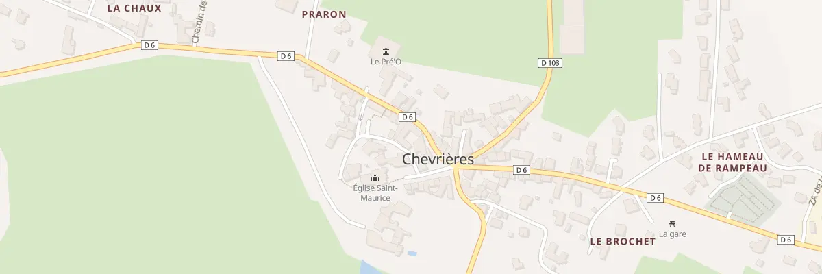 Plan du 45 Rte de Saint Galmier à Chevrières