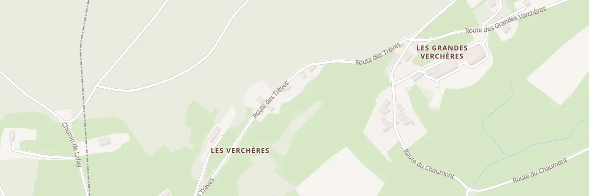 Plan du 5043 Les Vercheres à Azolette