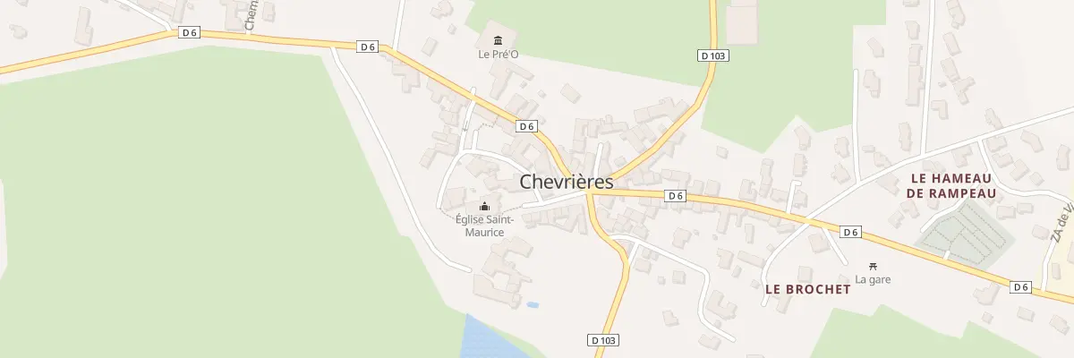 Plan du 22 Rue de la Mairie (Passeret) à Chevrières