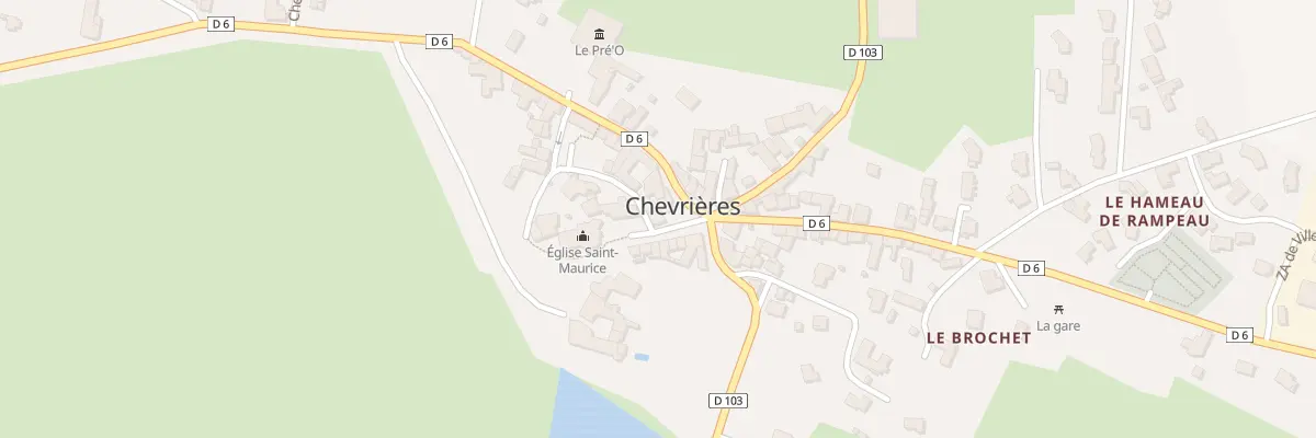 Plan du 5313 Le Bourg à Chevrières