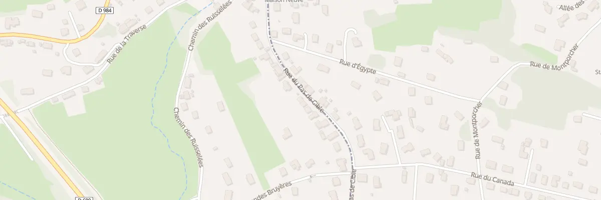 Plan du 22 Rue du Pas de Cible à Montcenis