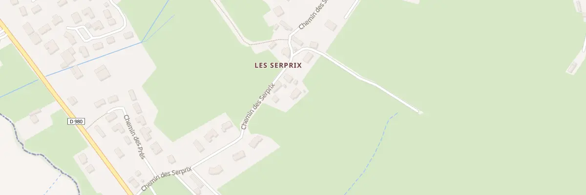 Plan du 100A Che des Serprix à Gourdon