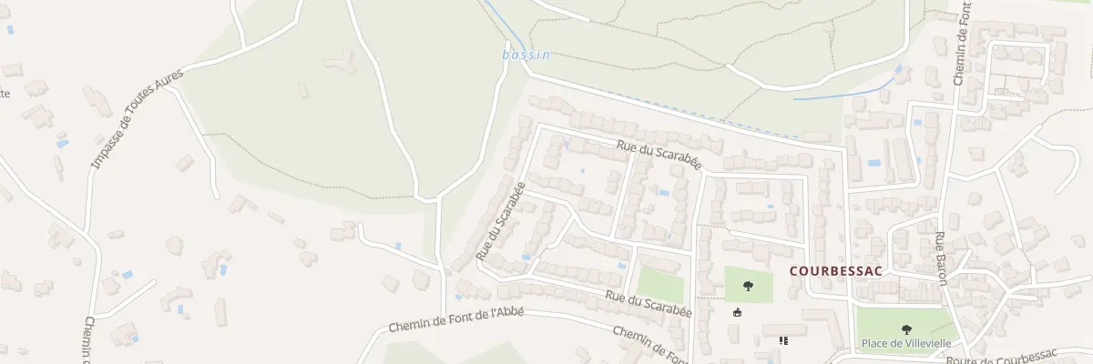 Plan du 150 Rue des Lucioles à Nîmes