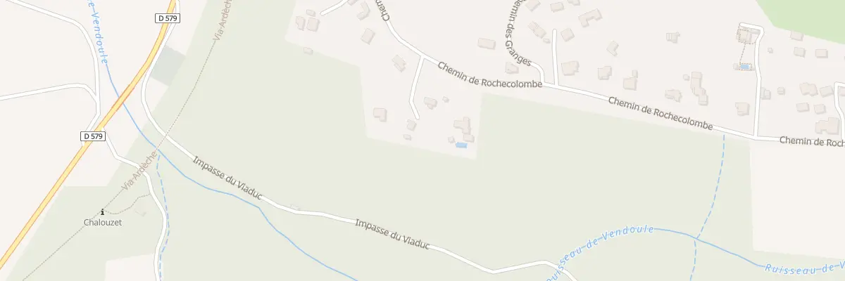 Plan du 65 Imp des Rouvieres à Saint-Maurice-d’Ardèche