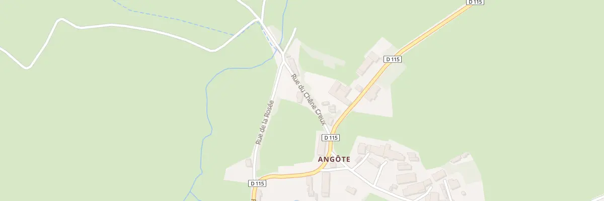Plan du 5079 Hameau d’Angote à Allerey