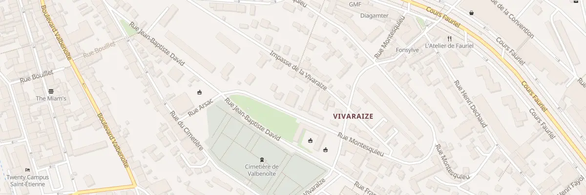 Plan du 82 Rue Montesquieu à Saint-Étienne