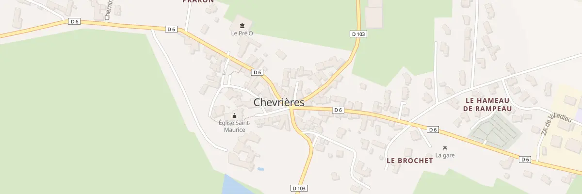 Plan du 5224 Le Bourg à Chevrières