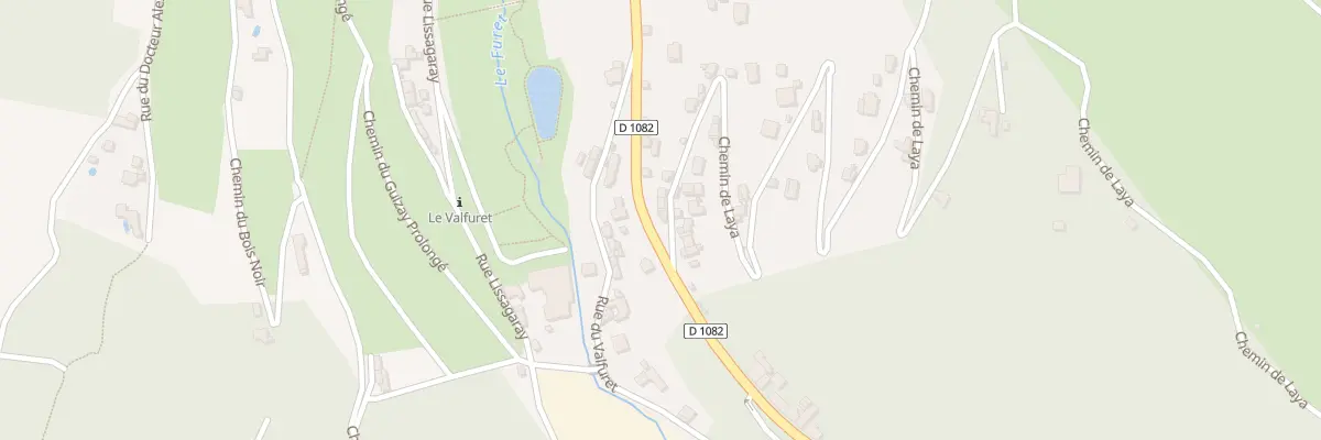 Plan du 3 Che de Laya à Saint-Étienne