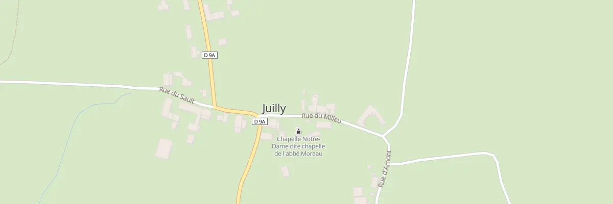 Plan du 5010 Village de Juilly à Juilly