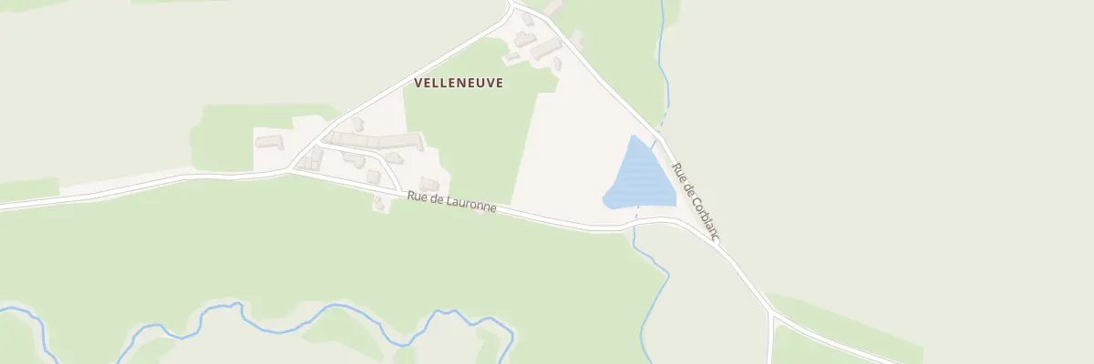 Plan du 7 Rue de Lauronne à Voudenay