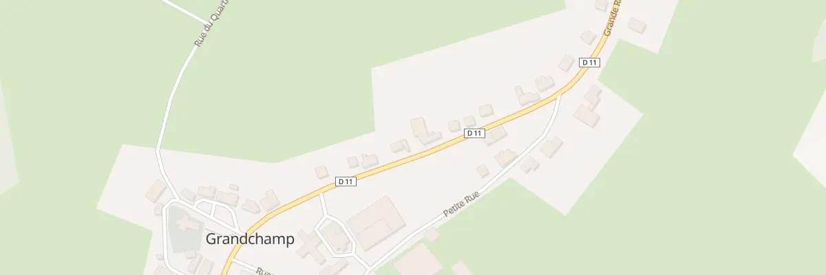 Plan du 27 Grande Rue à Grandchamp