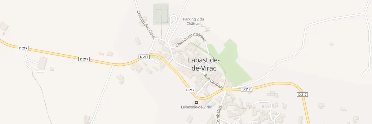 Plan du 5027 Le Village à Labastide-de-Virac