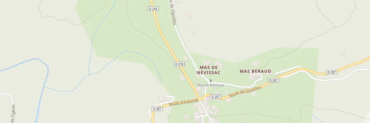 Plan du 113 Rte de Vignolles à Saint-Andéol-de-Vals