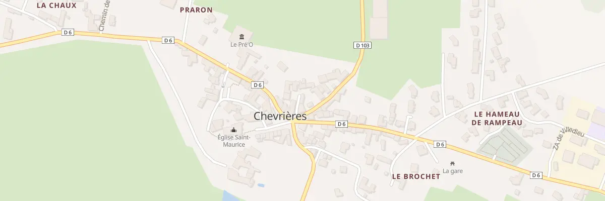 Plan du 5230 Le Bourg à Chevrières