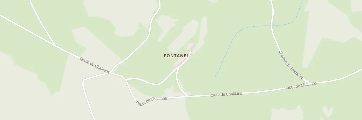 Plan du 600 Rte de Chaillans à Saint-Jean-Roure