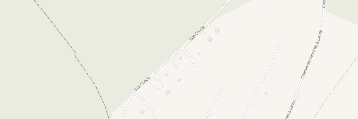 Plan du 10 Rue Concle à Marcenay