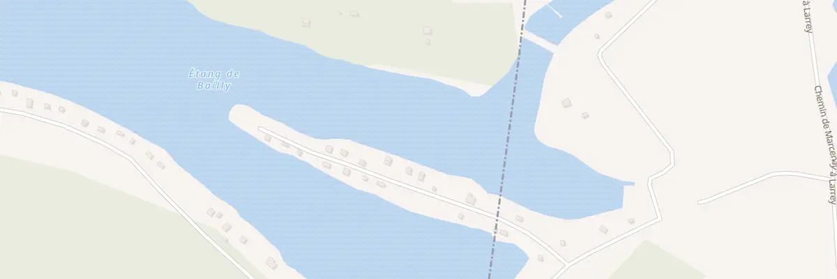 Plan du 65 Etang de Bailly à Villedieu